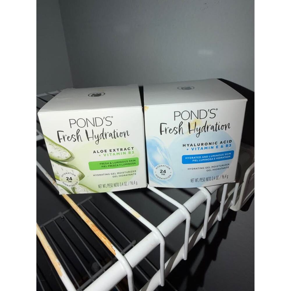 Pond's Fresh Hydration Moisturizer 2-Pack (Aloe & Hyaluronic Acid)